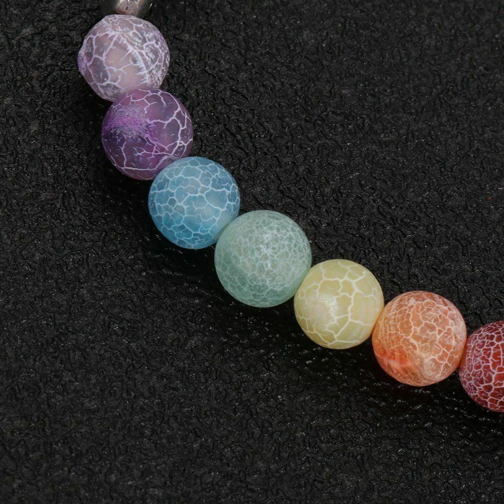 Fashion Mens Jewelry Crystal Beads Lava Stone Yoga Beads Bracelet Bangle