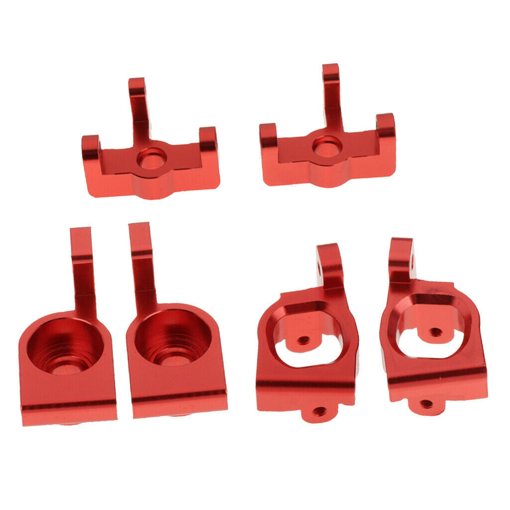 6x 1/14 RC Front and Rear with C Hub Carrier for WLtoys 144001 Rock Crawler