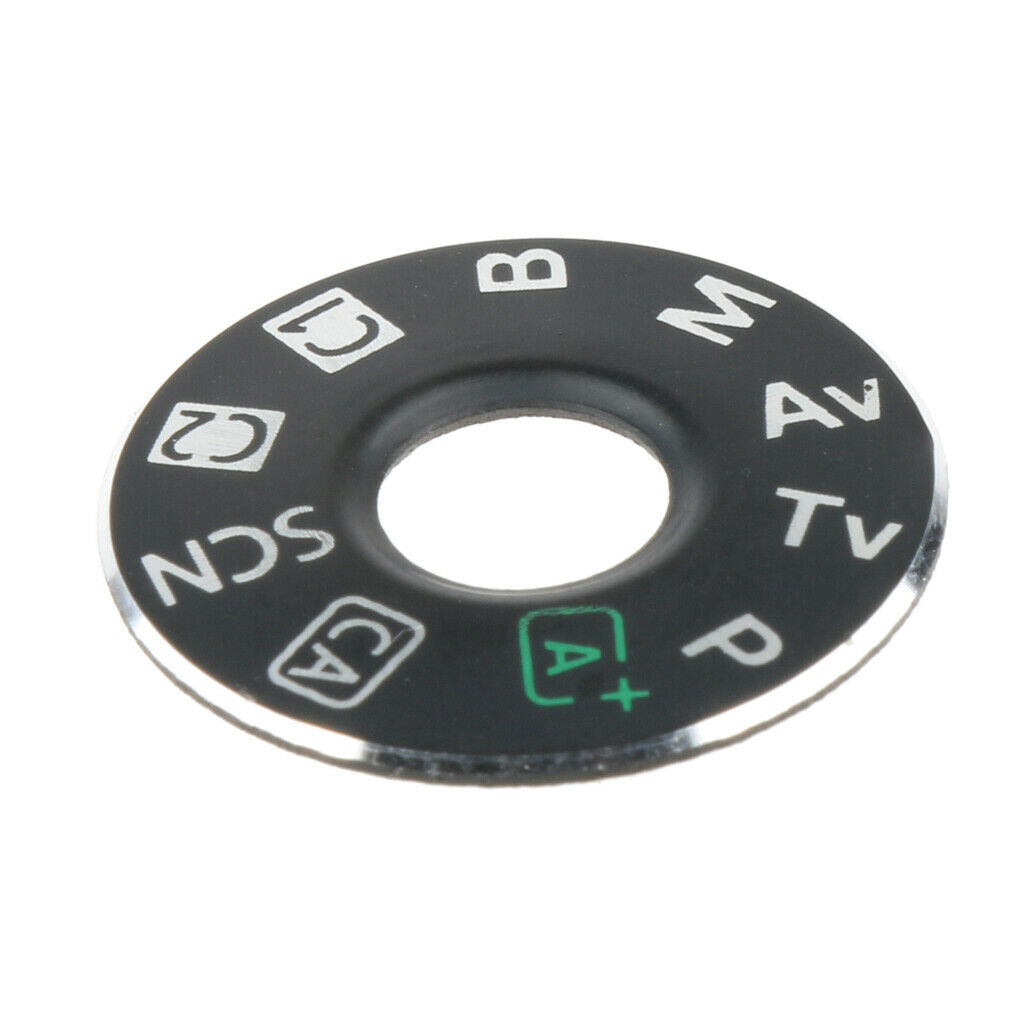 Top Function Dial Mode Plate Interface   Button for Canon EOS 6D + Tape