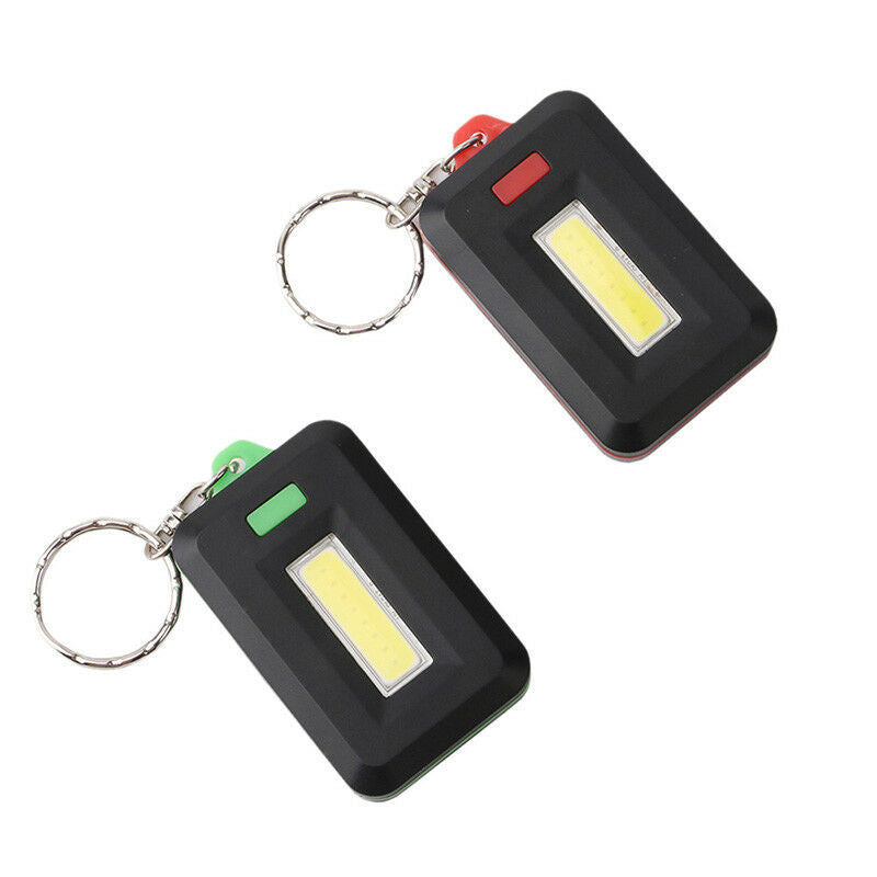 Mini LED COB Flashlight Waterproof Portable Keychain Torch Light Camping L.l8