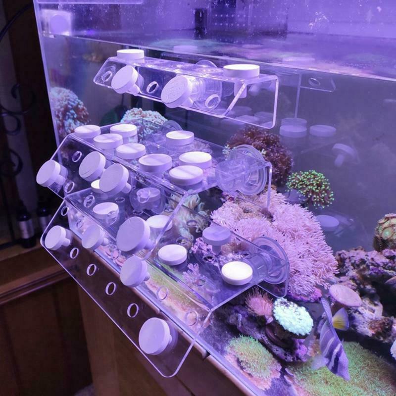 Ceramic Coral Frag Disks Coral Frag Rack Plates Brackets Aquarium Accessories