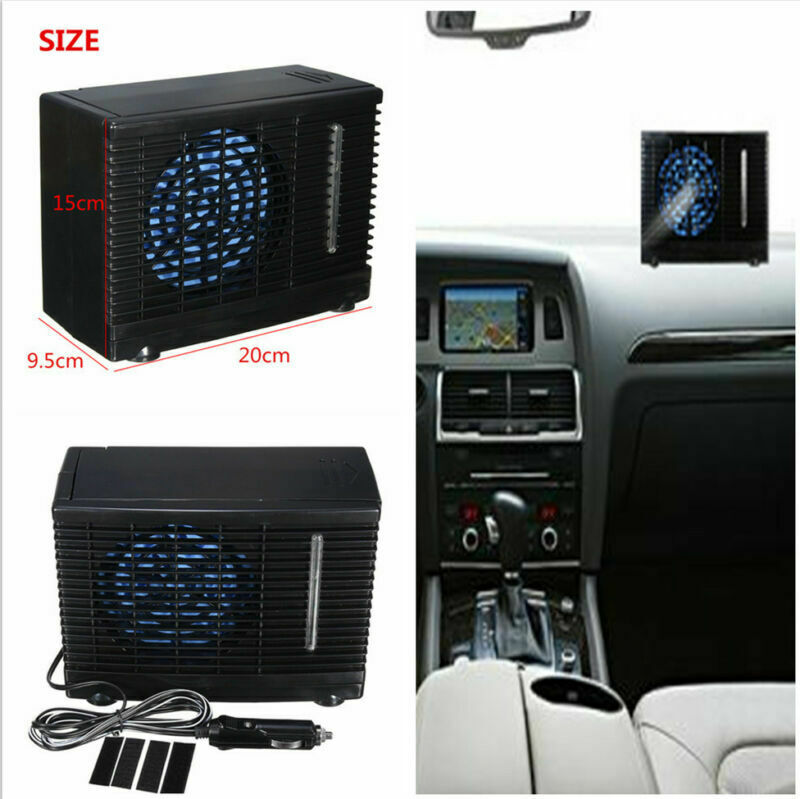 Portable Home Car Cooler Cooling Fans Water Ice Evaporative Air Conditioners 12V