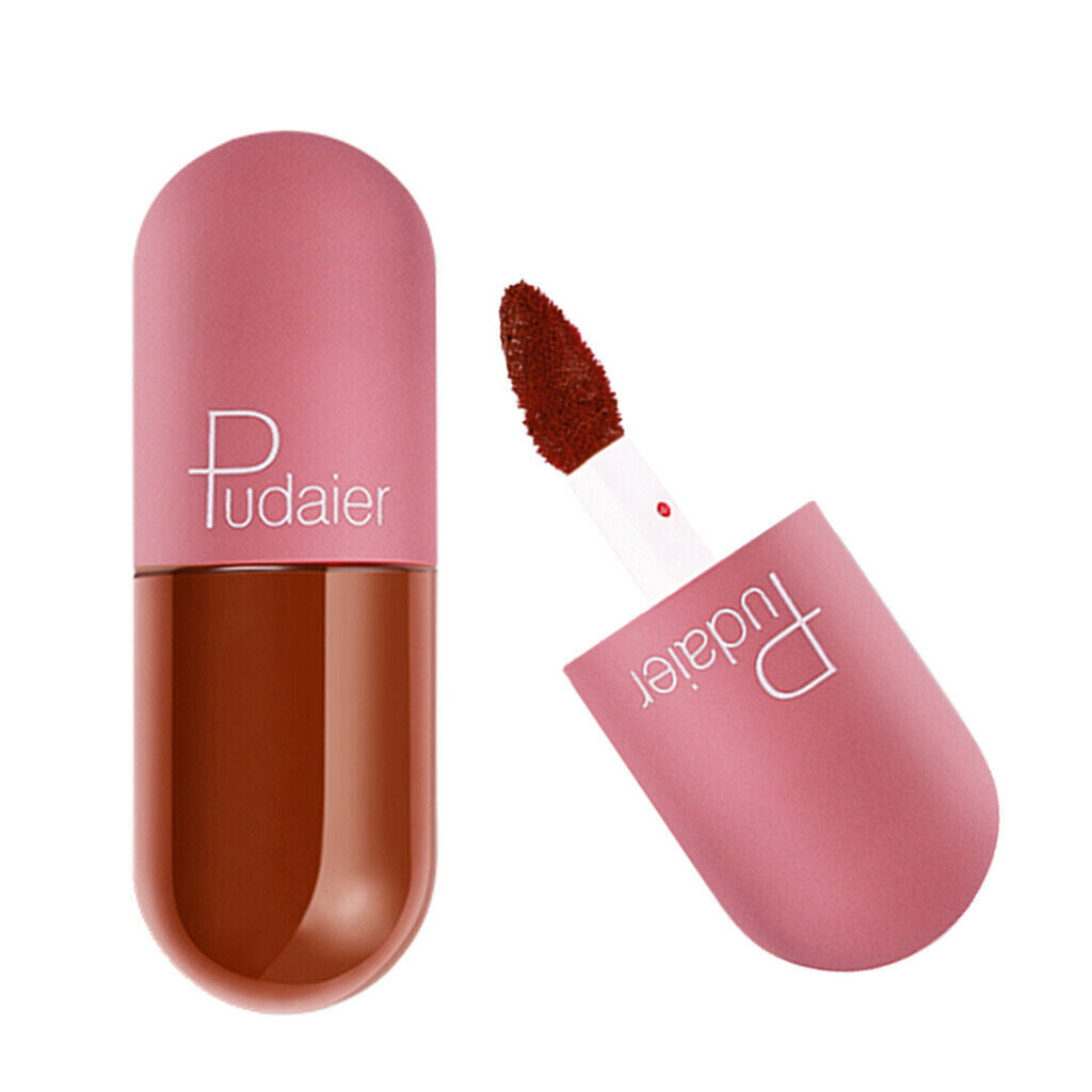 Women Matte Liquid Lip Gloss Beauty Glaze Lipstick Waterproof LongLasting 8