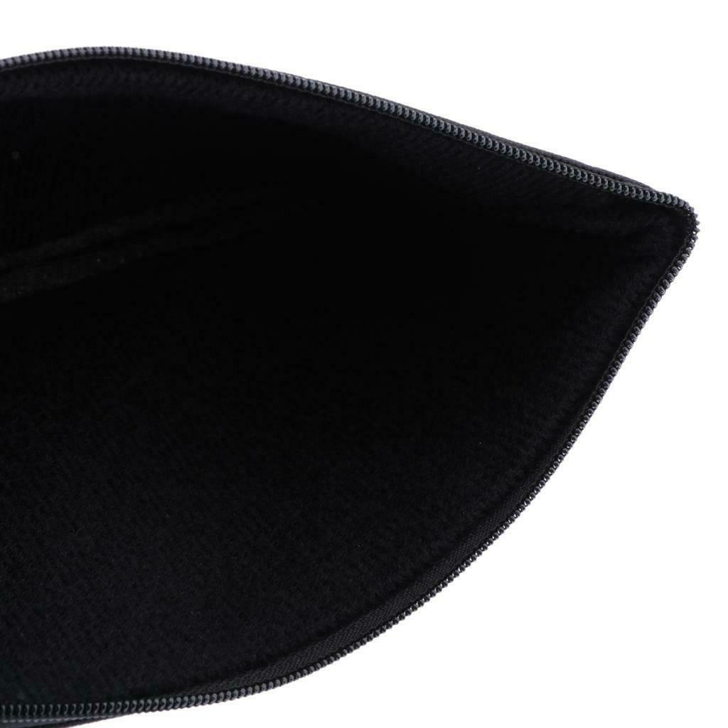 8pc Premium Mic Protective Bags Soft Dustproof Outdoor Traveling Black