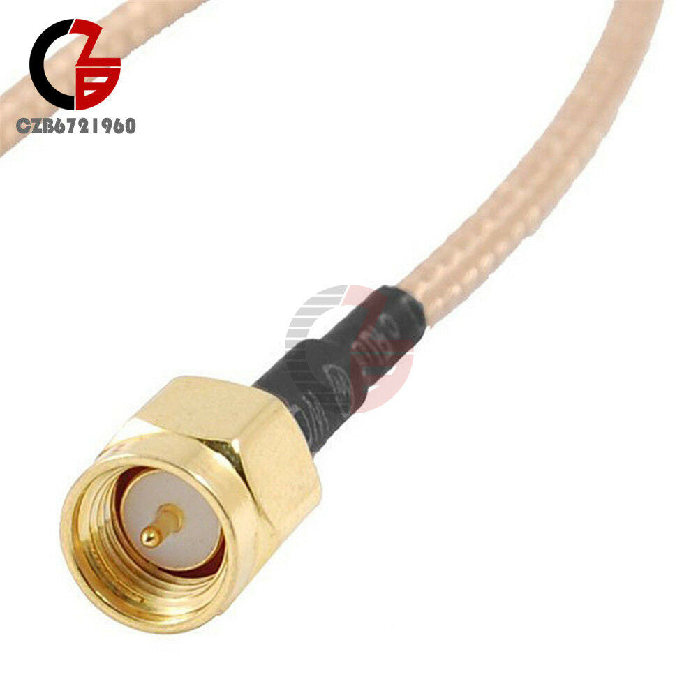 6.5" inch Length SMA Male to SMA Male Connector Pigtail Convertion Wire Cable
