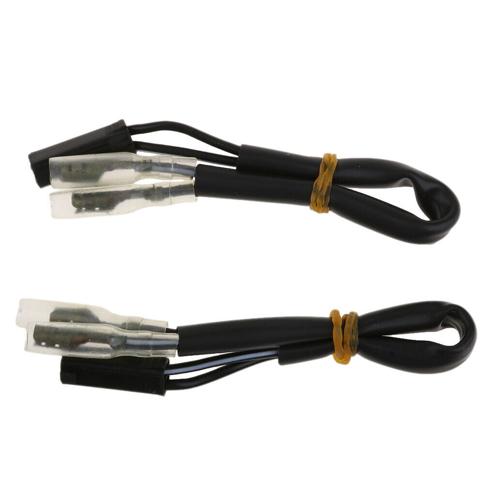 Pair Turn Signal Wire Adapter Plug for for Suzuki GSX 6GSXR 600 750 1300R