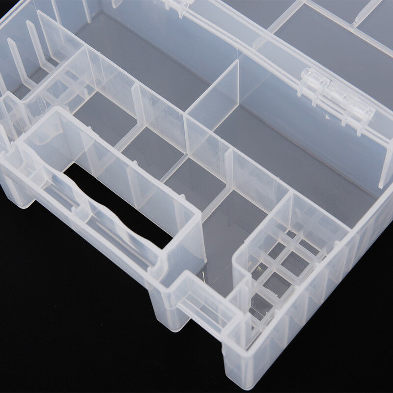 Portable hard plastic case storage box holder organiser for AA AAA C batt.l8