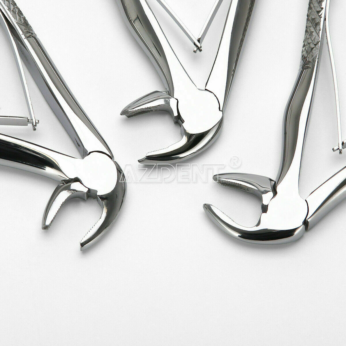7Pcs Dental Surgical Extraction Tooth Extracting Forceps Plier Stainless Steel