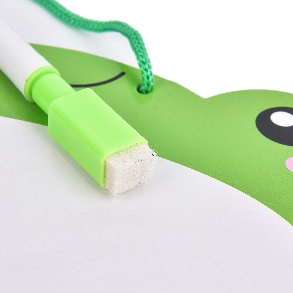 Whiteboard Dry Wipe Board rIni Drawing White board Hanging Board With Marker  SJ
