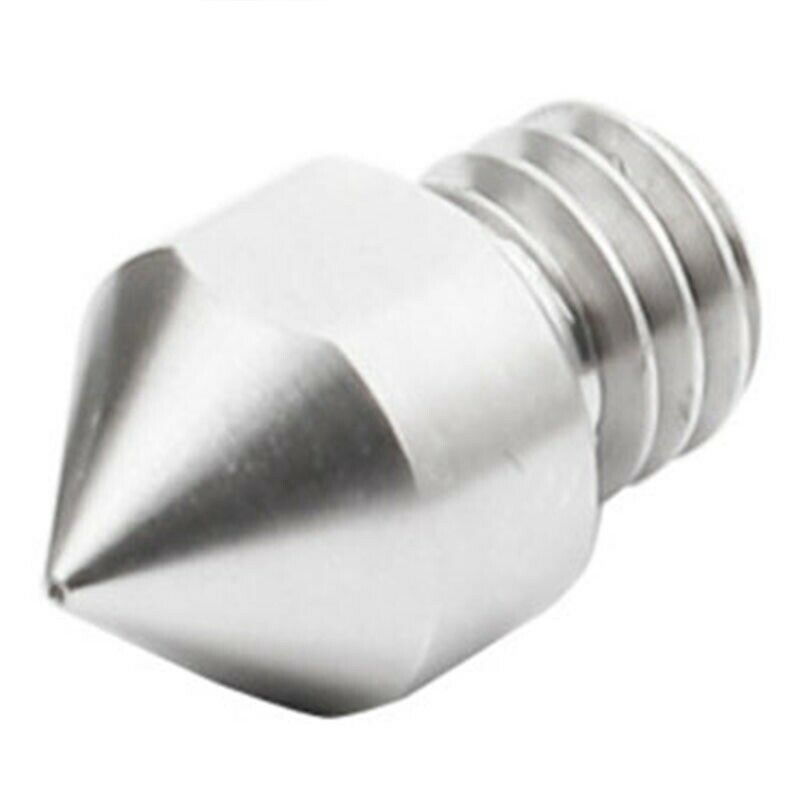 5Pcs of High Temperature Titanium Alloy TC4 All-Metal  Nozzle M6 Thread SuitF8Z6