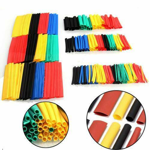 Lot 530*Assortment 2:1 Heat Shrink Wire Wrap Tubing Electrical Connection Cable