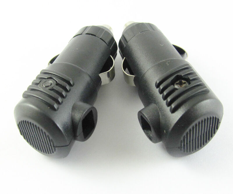 10pcs YH09 Car Lighter Plastic Power Cigarette Plug Charger w/ 6x30mm Glass Fuse