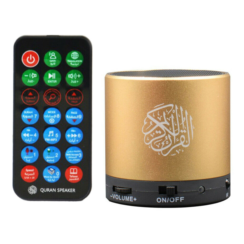 8GB  Speaker Portable Remote Control Koran Reciter Translator hajj Gifts