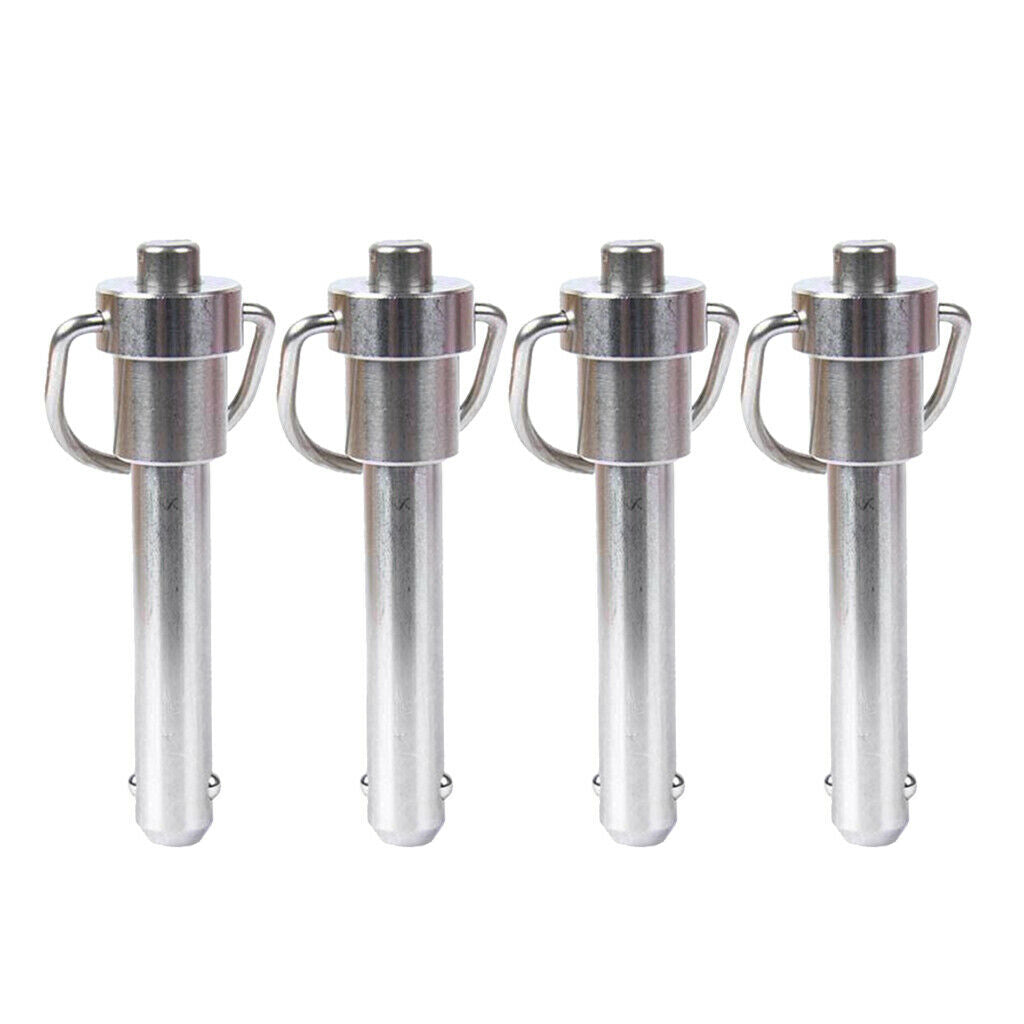 4 Pack Push Pull Ball Lock Pins Lock Release Quick Release Lock Pin 20mm