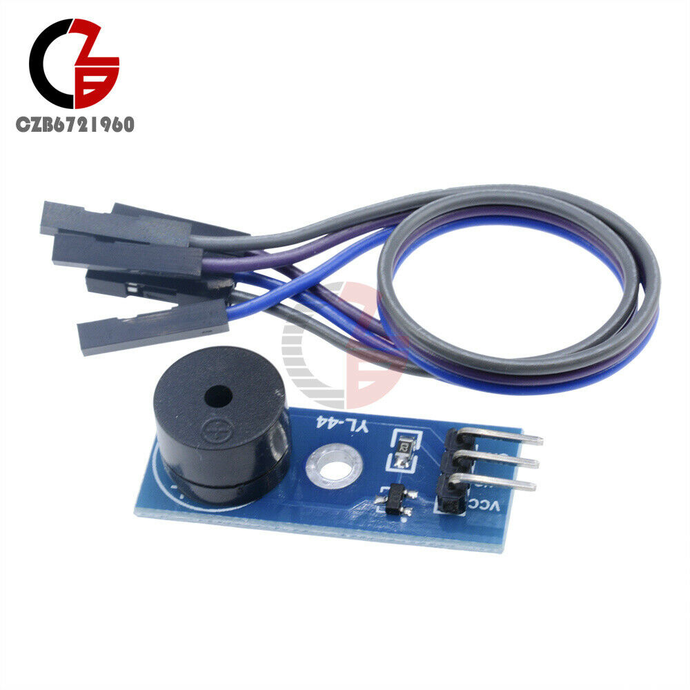10PCS 3.3-5V Passive Buzzer Alarm Sensor Beep Module for arduino smart Car+Cable
