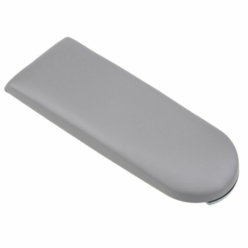 For VW Volkswagen Car Center Console Armrest Cover Lid Parts Grey Leather New