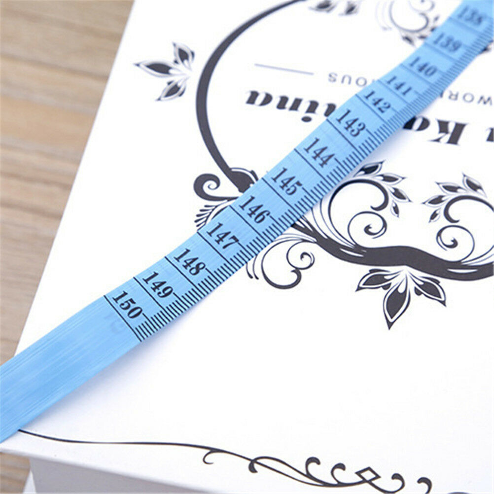 6Pcs 60" 150cm Body Measuring Ruler Sewing Cloth Tailor Tape Soft Measure .l8