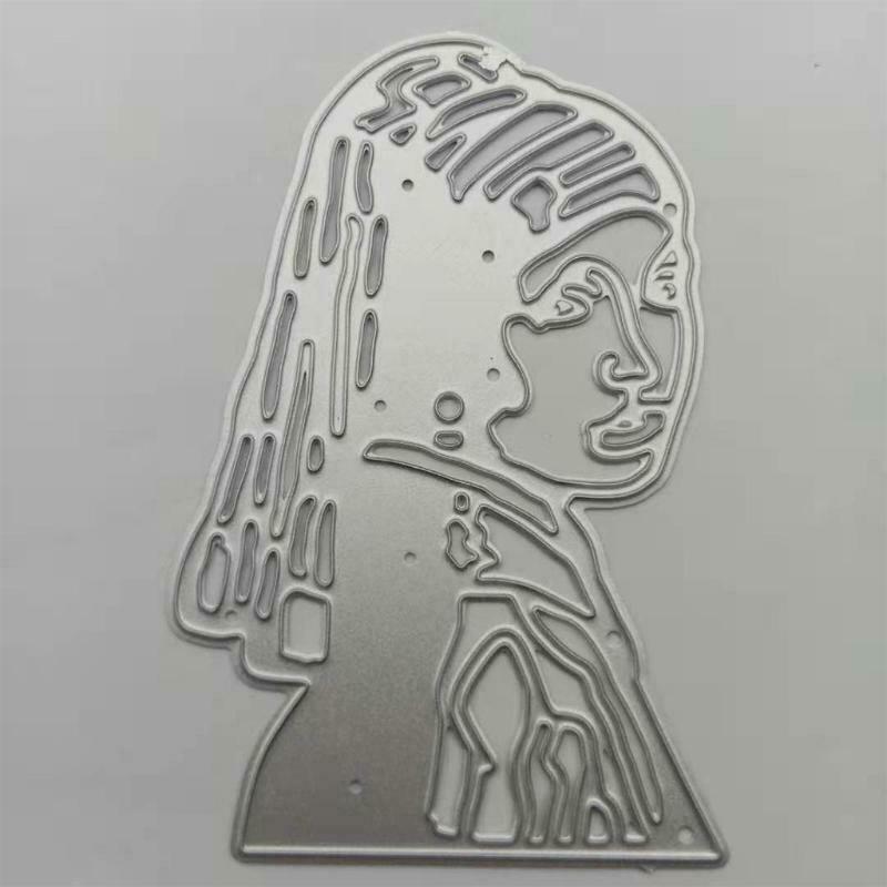 Feminine Metal Cutting Dies Stencil DIY Scrapbooking Album Paper Card Template