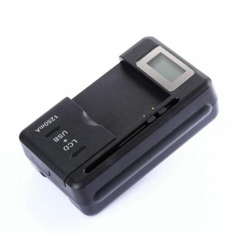1pc Universal Battery Charger With LCD Us Plug For Nokia BL-4C BL-5C BL-6C BL-5B