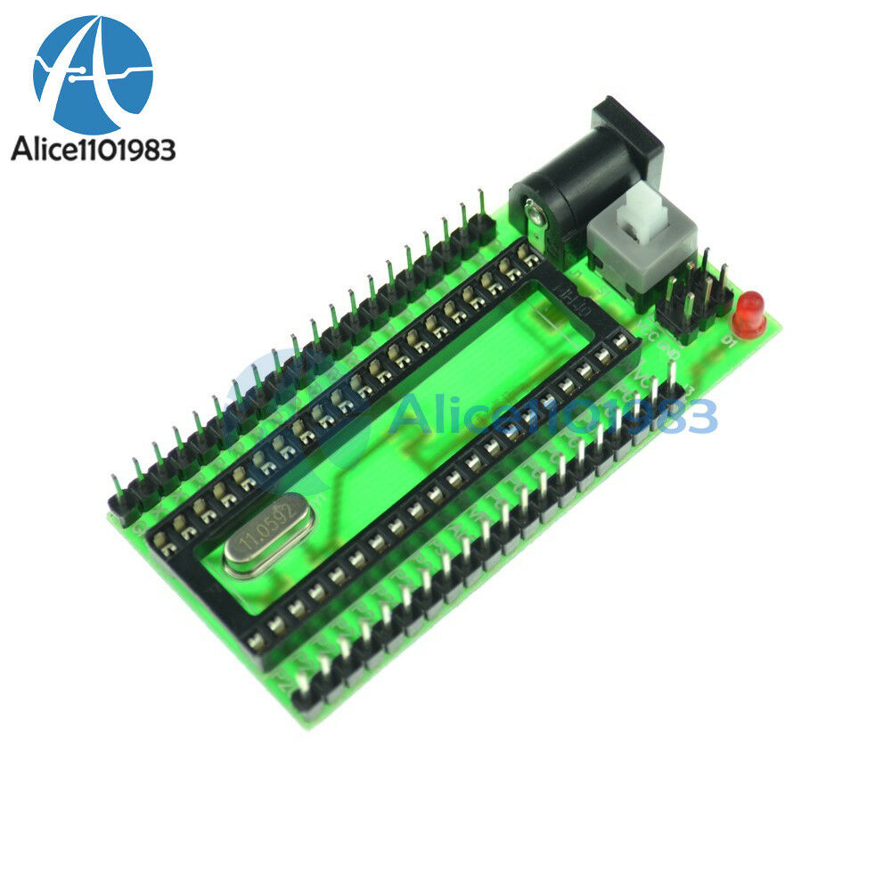 51 MCU minimum system board STC89C52 AT89S52 development board learning board