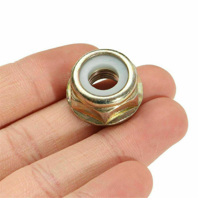 1pc M10x1.25 Left Hand Thread Blade Nut For Strimmer Brush Cutter Trimmer Tool