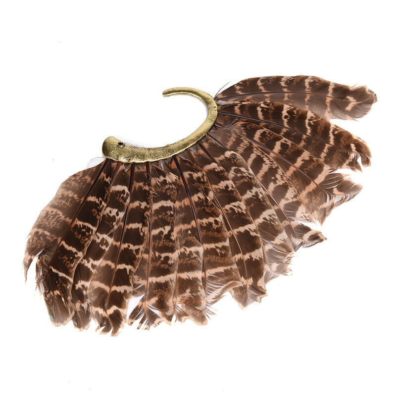 Fashion Feather Ear Cuff Wrap Clip Earring Retro Punk Rock Earrings Ear Cl.l8
