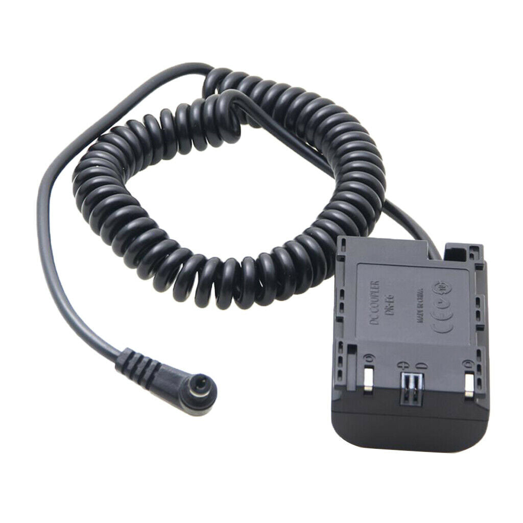 Power Coupler DC Dummy Battery Pack DC Coupler DR-E6 for Canon DSLR Camera