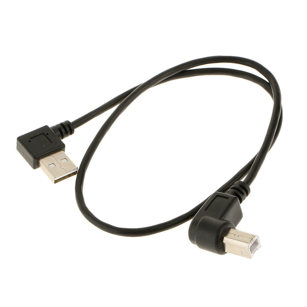 Universal Right Angle USB Right Angle Printer Scanner Cable