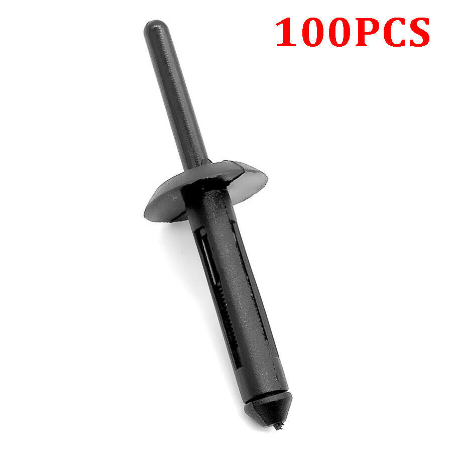100X High Quality Plastic Panel Bumper Rivet Auto Repair Parts for BMW Ford etc.