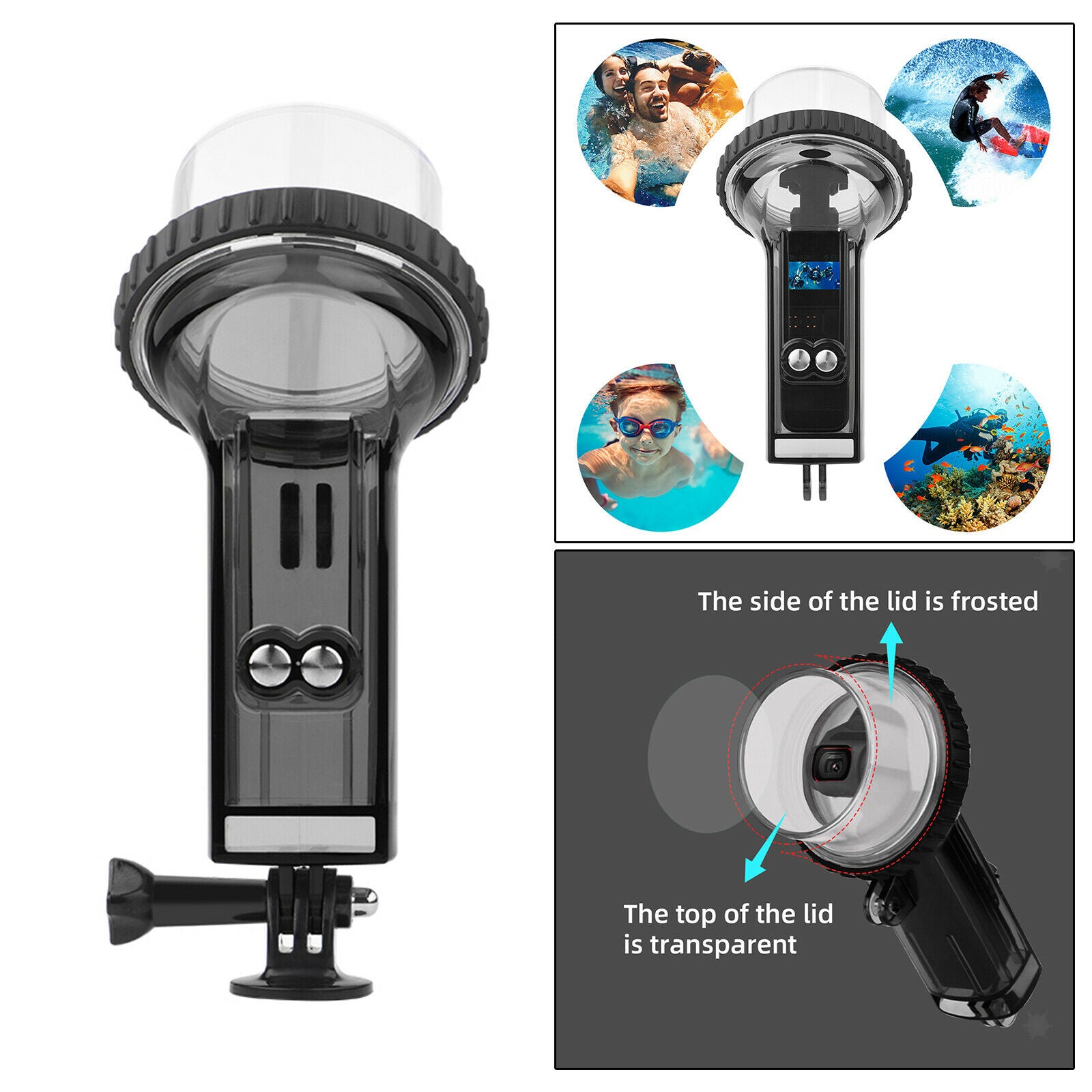 Waterproof Diving Protective Shell Case for DJI OSMO Pocket 2 Photography