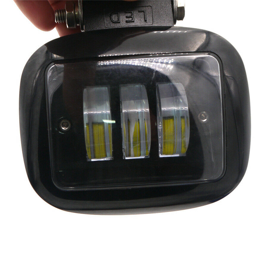 72W Offroad Car Motorcycle LED Fog Work Light Bar Modified Roof Light Bar PC Len