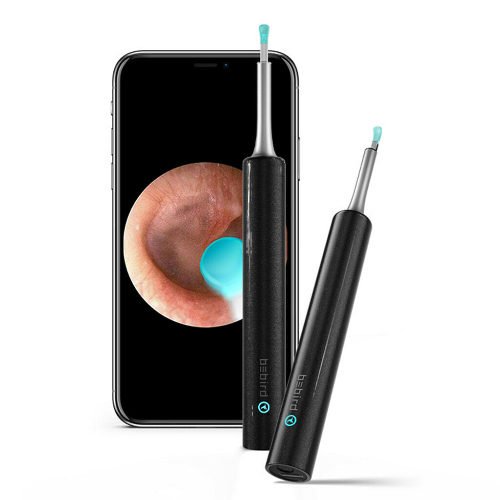 Bebird C3 Ear Wax Cleaner Removal Earwax Remover Earpick New Black
