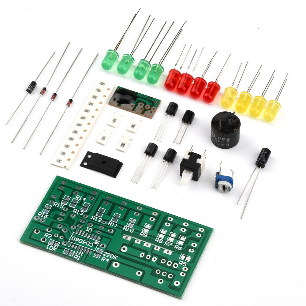 Electronics DIY Kits CD4060 SMD Music Fancy Lantern Suite SOP-16 5mm LED light
