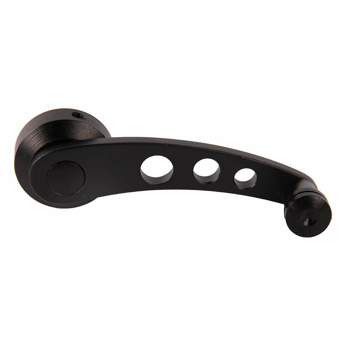 2 pcs Universal BLACK Chrome Aluminum Car SUV Window/Door/Winder Crank Handles