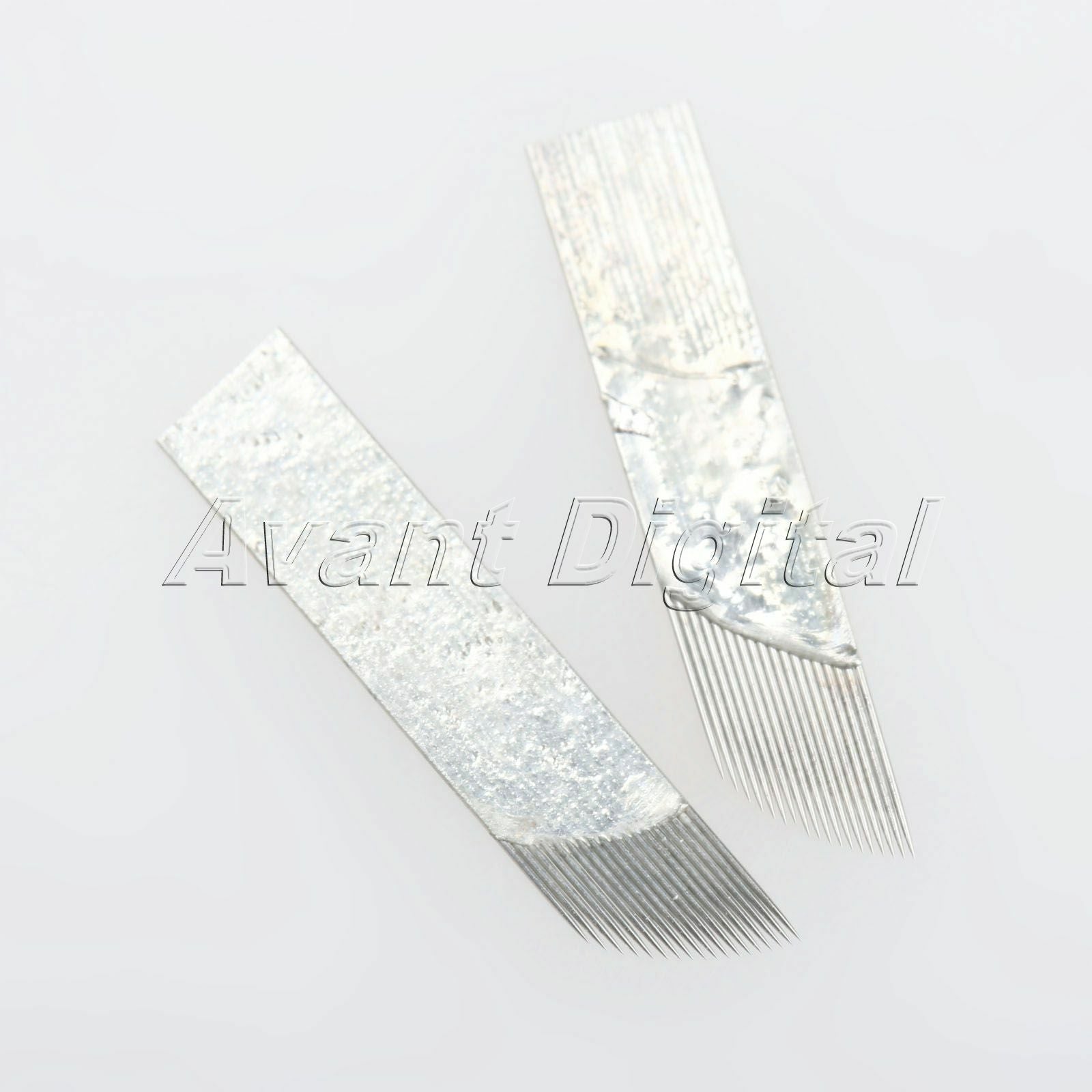 50 Needles Blades Lead-free Permanent Makeup Manual Eyebrow Tattoo Bevel