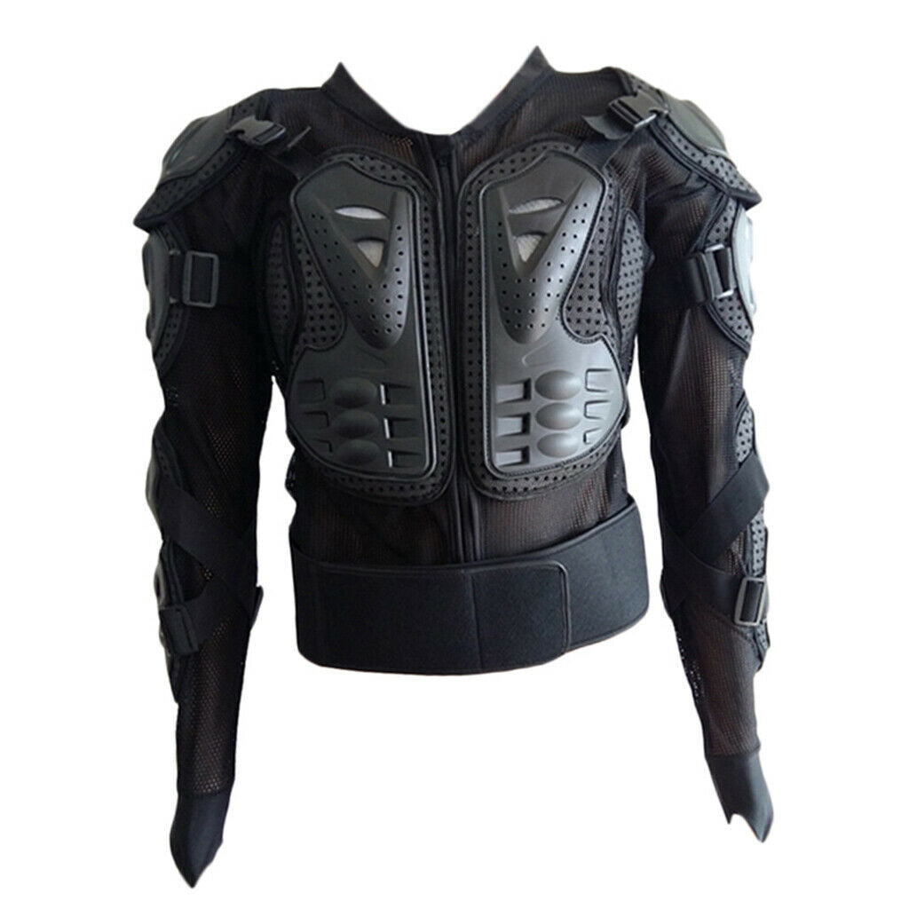 Motorcycle Full Body Jacket  Chest Protector  Black XXXL