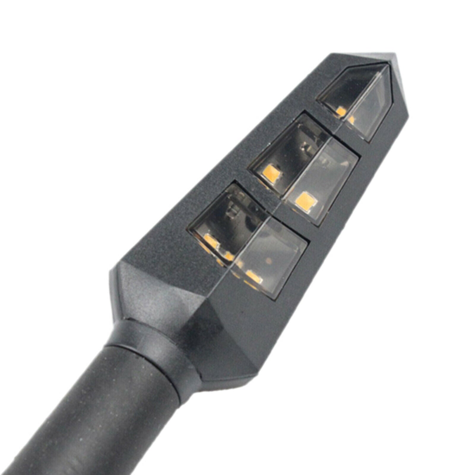 Motorcycle 6 LED Amber Turn Signal Light Indicator for Scooter