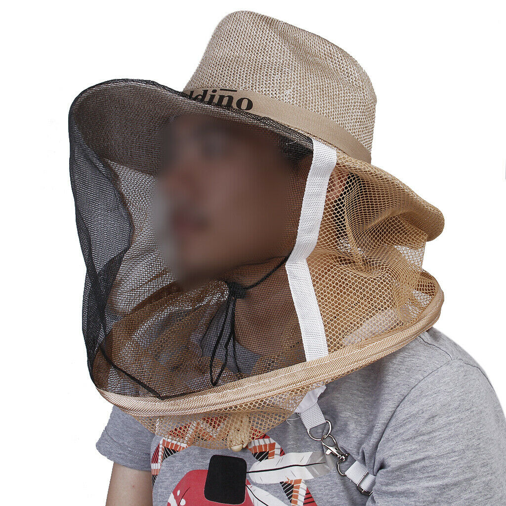 Protective Beekeepers Lightweight Spare Round Bee Veil / Hat for Jackets