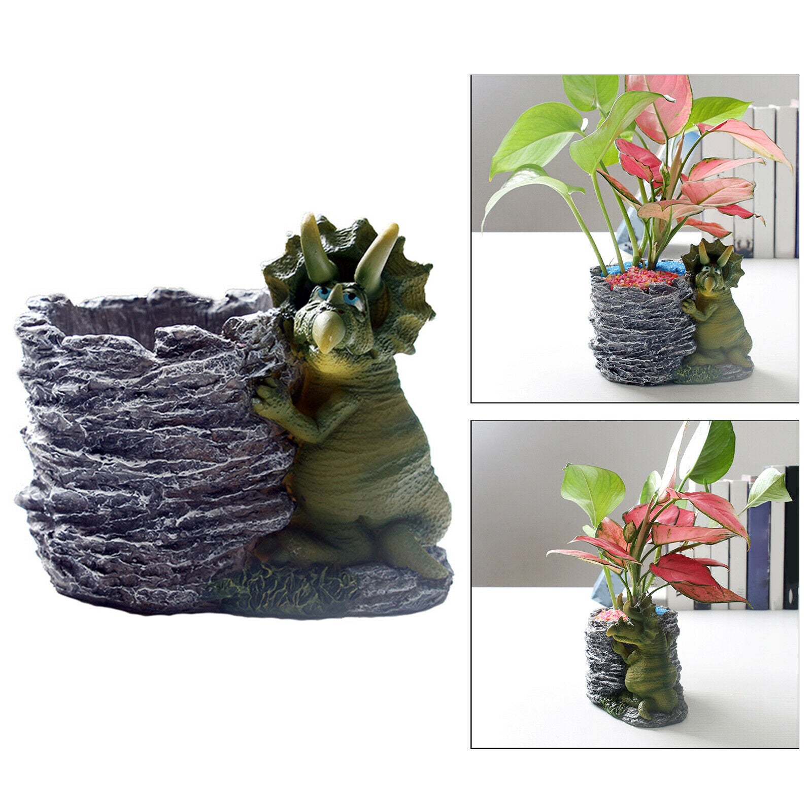 Flower Pot Garden Decor Animal Planter Office Decoration Crafts Ornaments