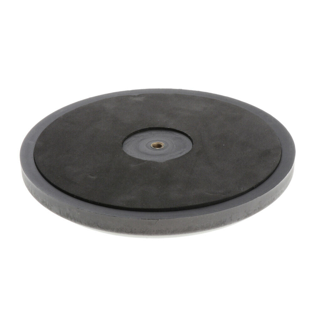 Black Silicone Drum   Practice Pad Musical Instruments Accessory