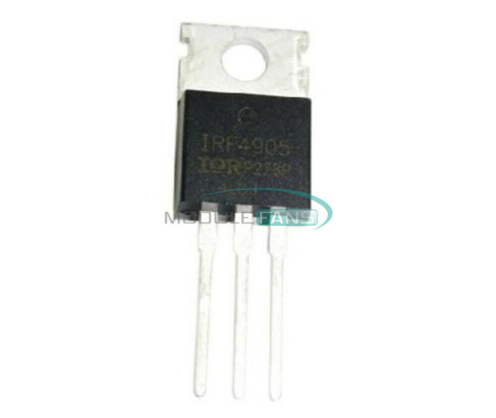 10Pcs TRANSISTOR IRF4905 IRF4905PBF 55V 75A 200W DIY TO-220 V5XG