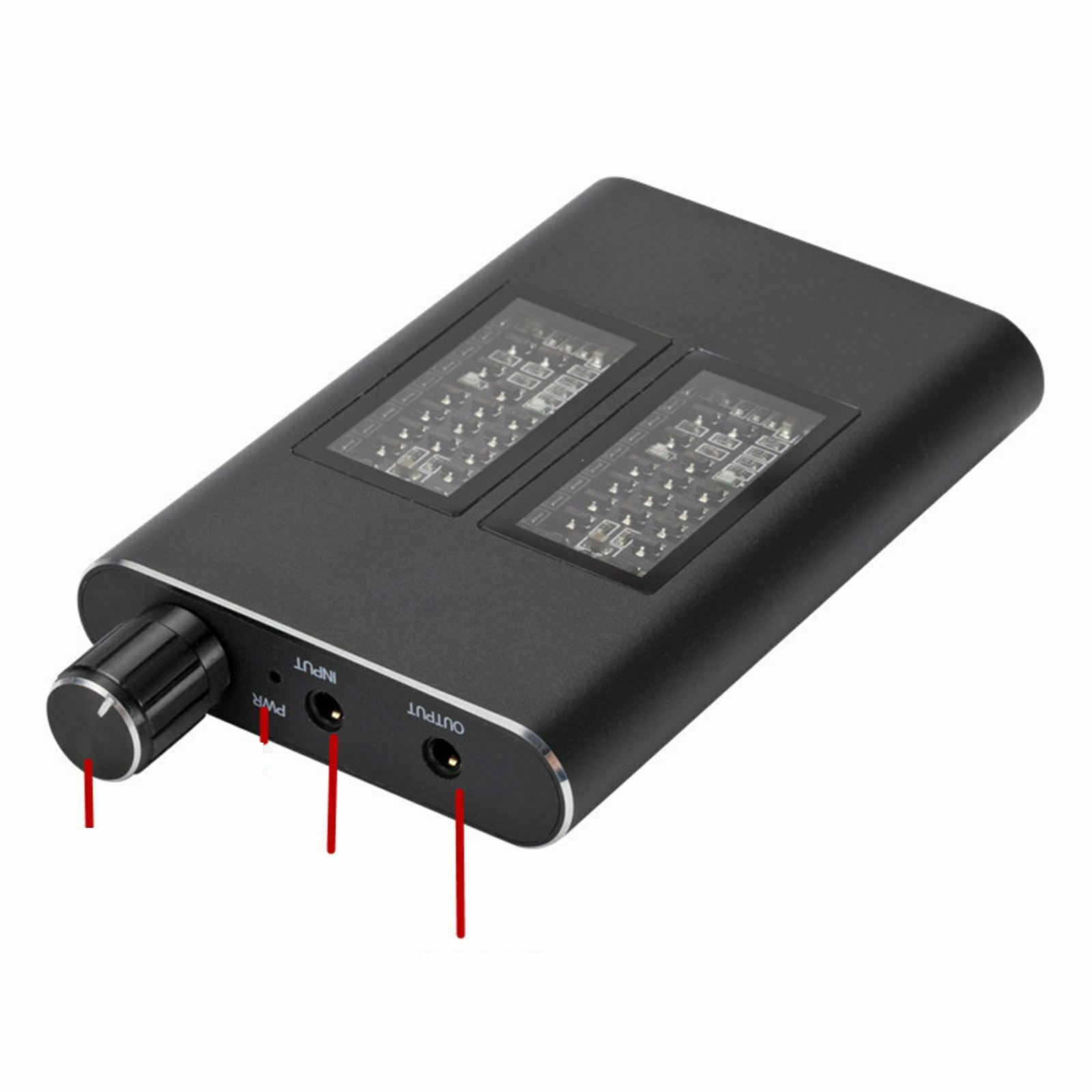 HiFi Headset Amplifier Portable Headphone Amplifier 3.5mm, 16-150Ω Impedance