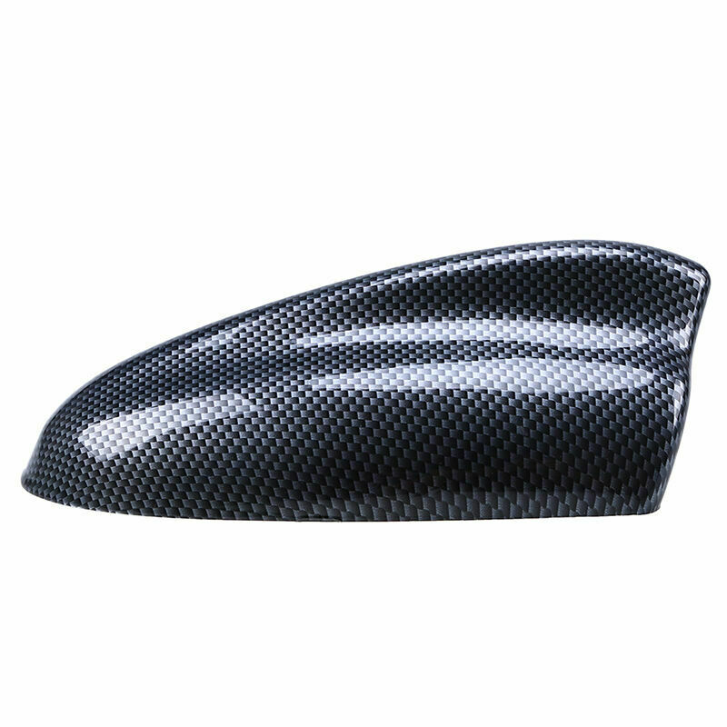 Universal Car Auto Roof Shark Fin Antenna Cover Signal Aerial Trim Carbon Fiber
