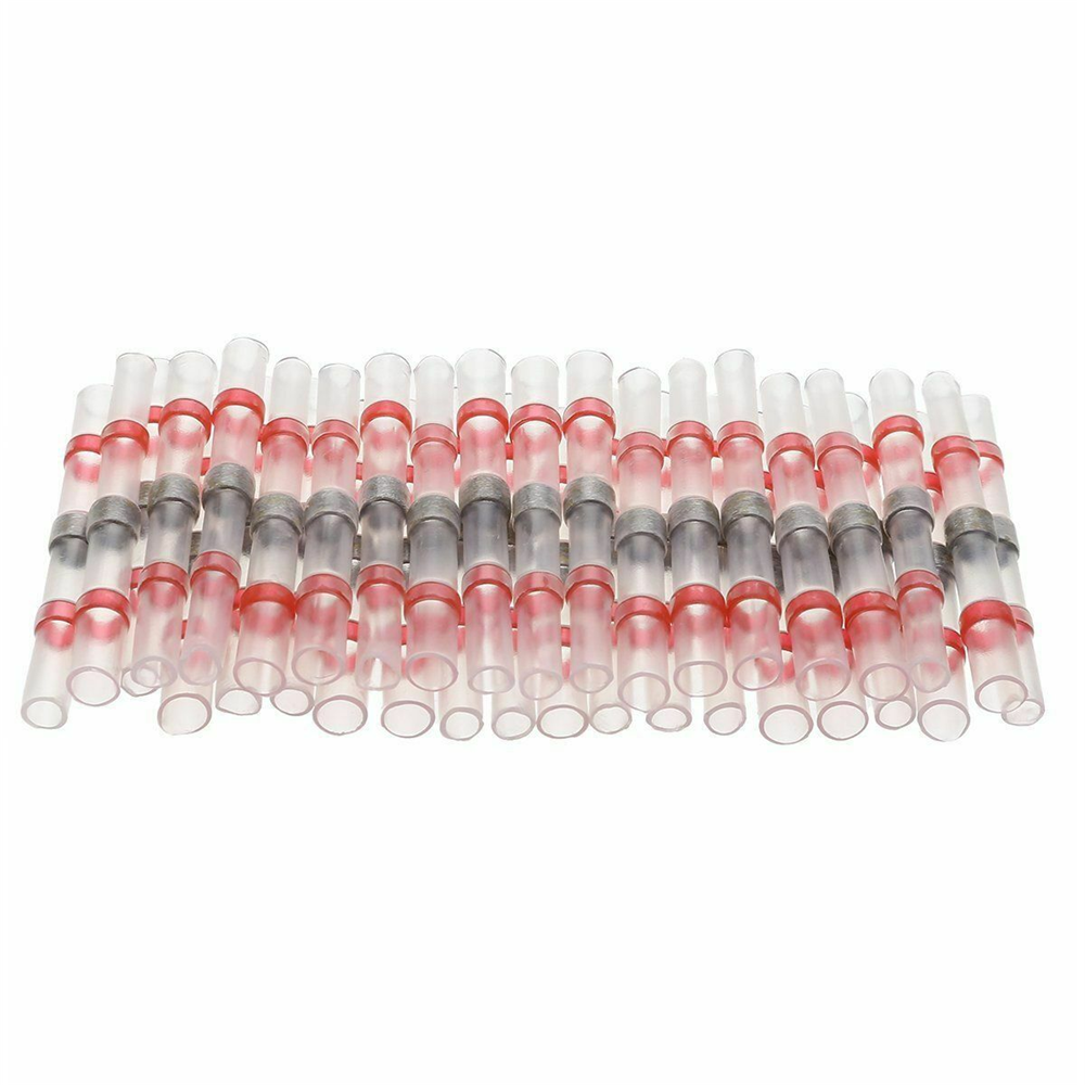 300Pcs red 22-18AWG Waterproof Solder Sleeve Heat Shrink Wire Splice Connectors