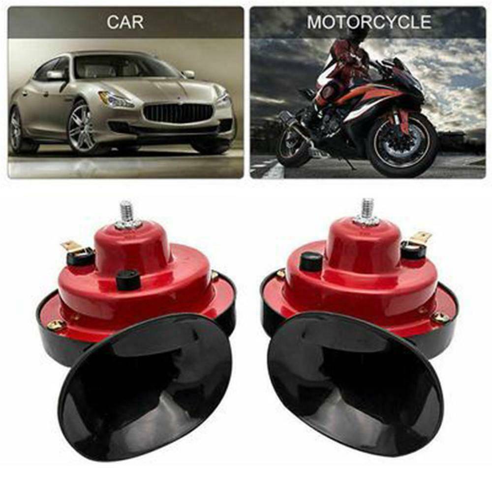 2_PACK - 300DB Super Train Horn For Truck Car Boat Motorcycle 12V Electric Horn