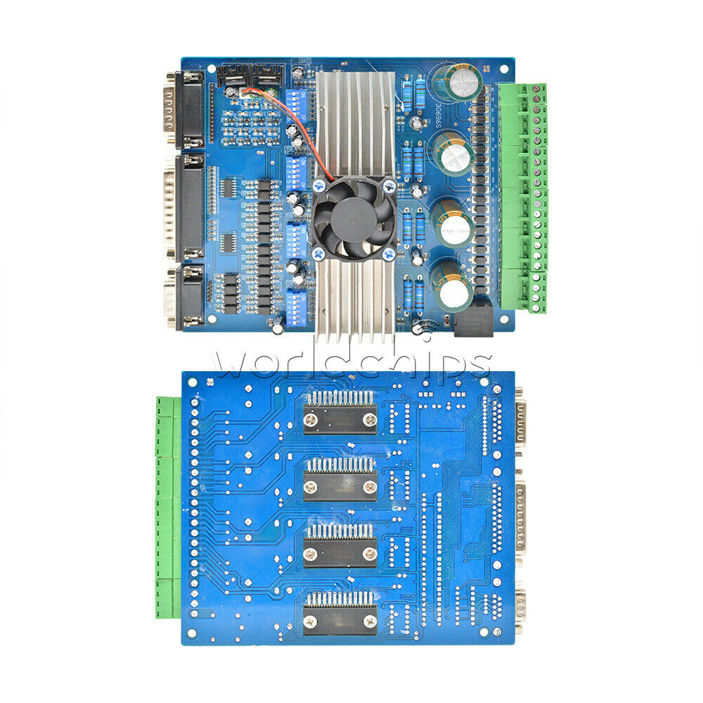 TB6560 4 Axis Stepper Motor Controller Driver Board For CNC Engraving Machine