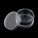 Storage Stackable Interlocking Clear Containers 5 Layers Round Plastic Jars For