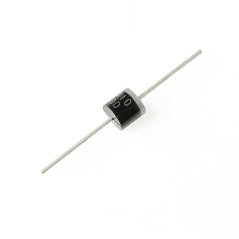 10pcs DIP Rectifier diode 6A10 6A-1000V R-6 Semiconductor Actives Rectifiers