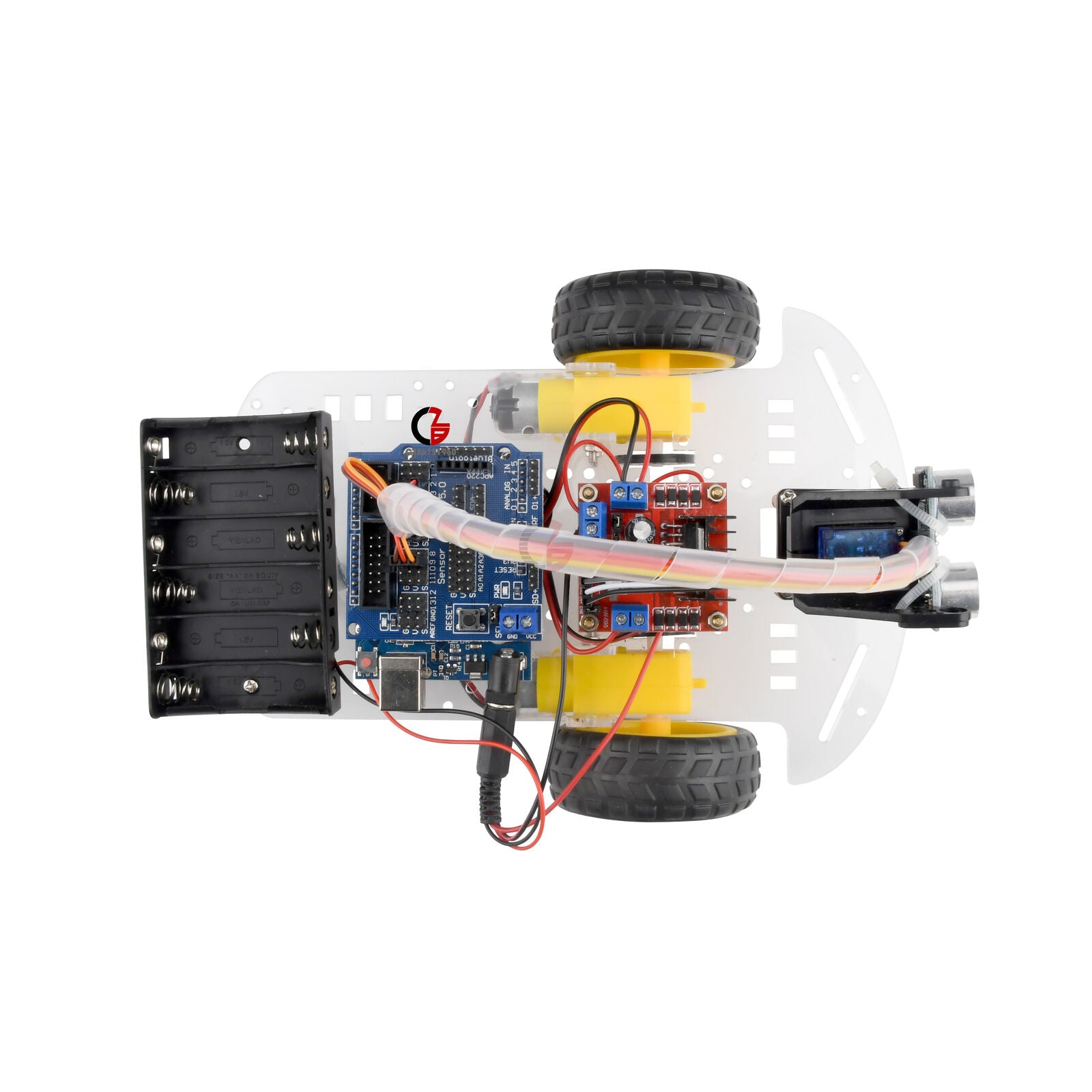 Avoidance tracking Motor Smart Robot Car Chassis Kit Speed Encoder Ultrasonic