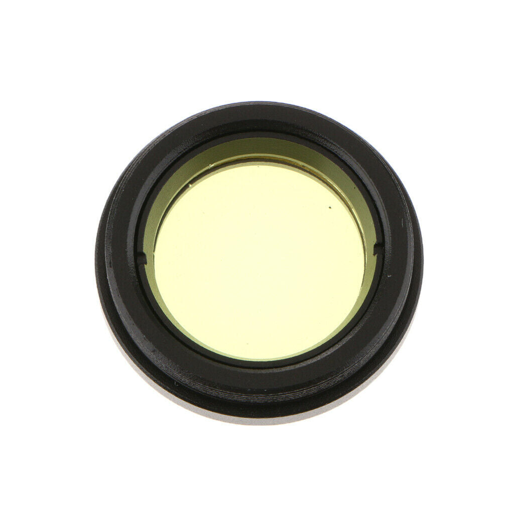 Plossl Eyepiece 3.6mm Short Focal Length Lens for 1.25 Inch Telescope Yellow